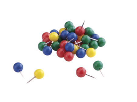 magnetoplan Punaises, contenu: 100 pièces, vert
