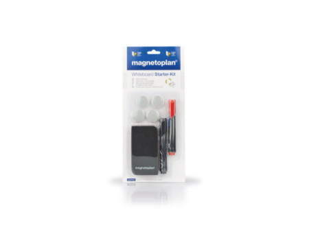 magnetoplan Kit de démarrage Whiteboard, pour tableau blanc