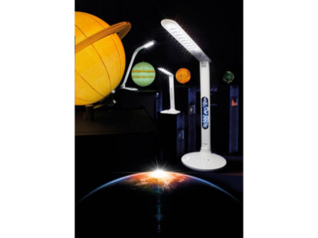 magnetoplan Lampe de bureau à LED Tropo, avec socle, blanc