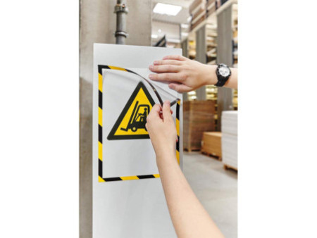 magnetoplan Cadre magnétique magnetofix SAFETY, A4