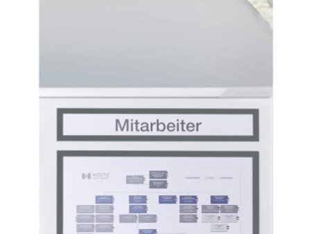 magnetoplan Cadre d'affichage magnétique magnetofix TOPSIGN