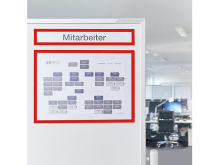 magnetoplan Cadre d'affichage magnétique magnetofix TOPSIGN