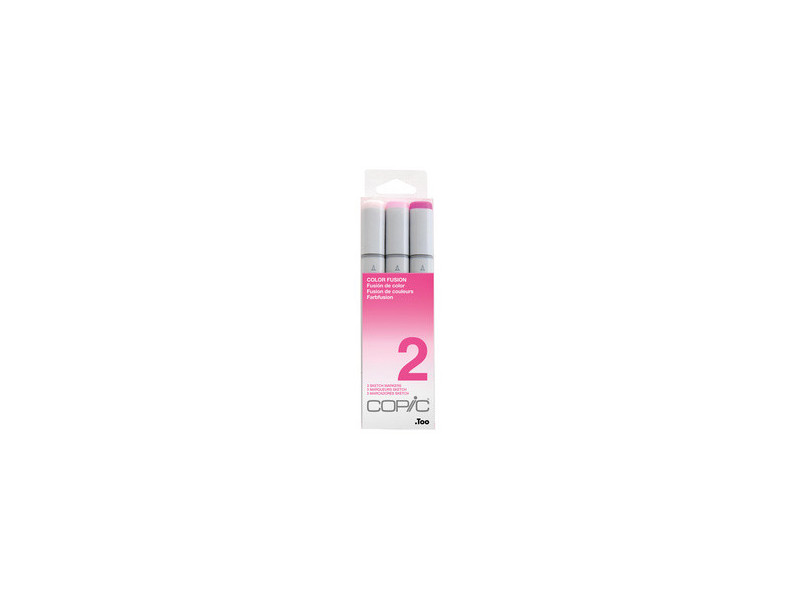 COPIC Marqueur sketch, kit de 3 'Color Fusion 2'