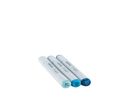 COPIC Marqueur sketch, kit de 3 'Color Fusion 6'