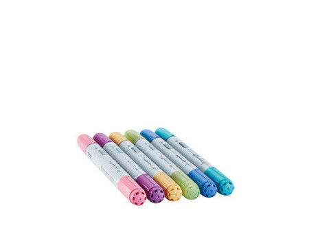 COPIC Marqueur ciao, kit de 6 'Pastels'