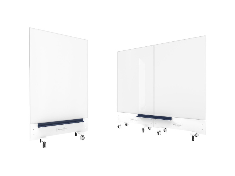 magnetoplan Tableau blanc mobile Infinity Wall, blanc