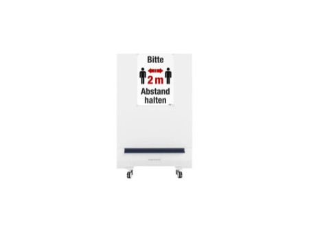 magnetoplan Tableau blanc mobile Infinity Wall, blanc
