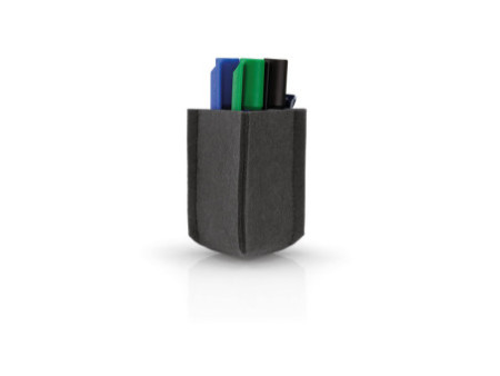 magnetoplan Pot à crayons magnetoTray, petit, gris