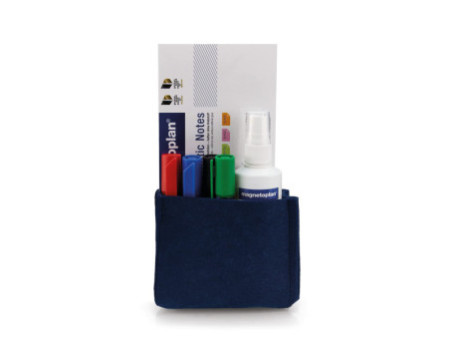 magnetoplan Pot à crayons magnetoTray, moyen, bleu