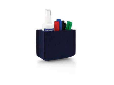 magnetoplan Pot à crayons magnetoTray, moyen, bleu
