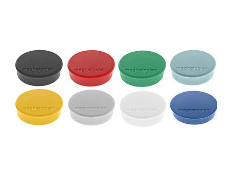 magnetoplan Discofix aimant rond 'hobby', couleurs assorties