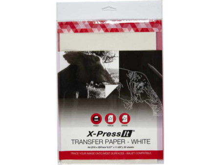 transotype Papier transfert X-Press It, A4, blanc