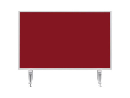 magnetoplan Cloison de séparation de bureau VarioPin, rouge