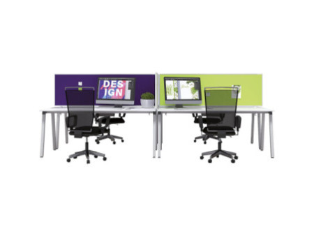 magnetoplan Cloison de séparation de bureau VarioPin, vert
