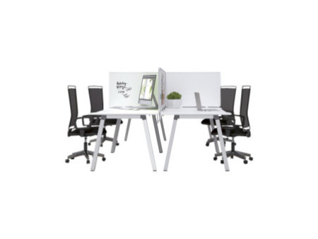 magnetoplan Cloison de séparation de bureau VarioPin, vert