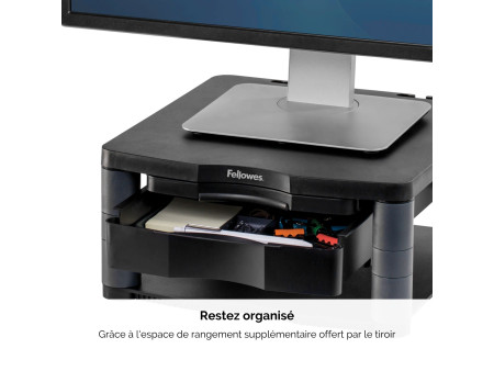 Fellowes Support moniteur Premium Plus, noir