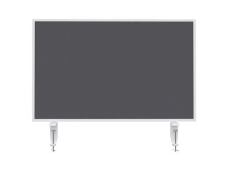 magnetoplan Cloison de séparation de bureau VarioPin, gris