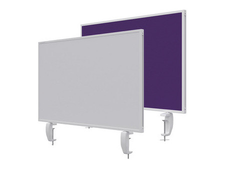 magnetoplan Cloison de séparation de bureau VarioPin, orange