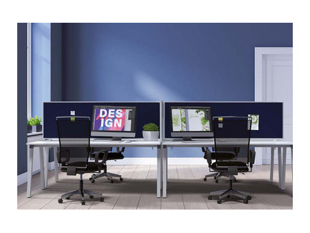 magnetoplan Cloison de séparation de bureau VarioPin, vert
