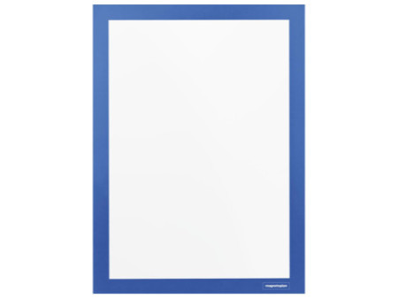 magnetoplan Cadre d'affichage magnetofix, A4, bleu