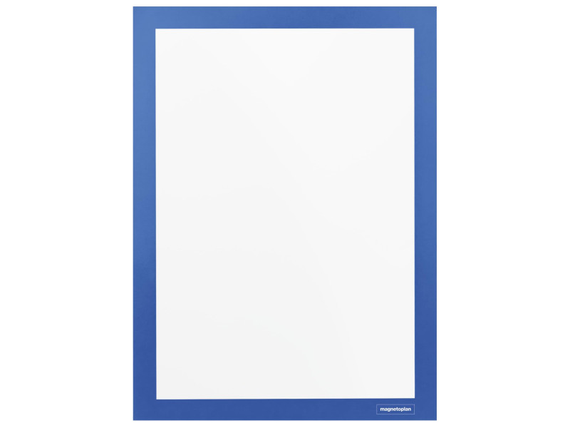 magnetoplan Cadre d'affichage magnetofix, A4, bleu