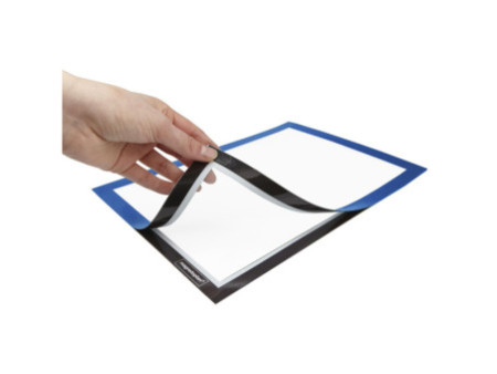 magnetoplan Cadre d'affichage magnetofix, A4, bleu