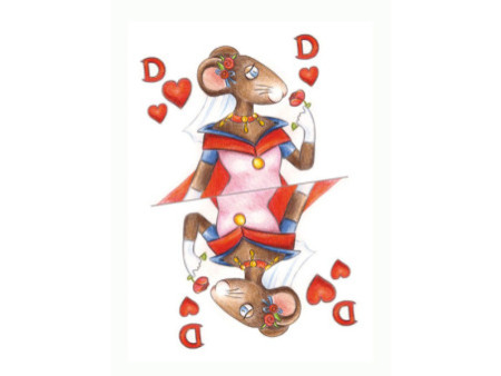folia Jeu de cartes uni, 65 x 100 mm, 36 cartes, blanc