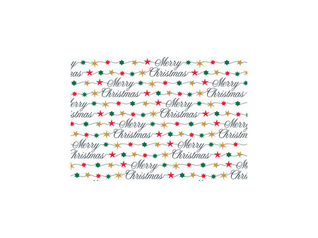 SUSY CARD Papier cadeau de Noël 'étoiles'
