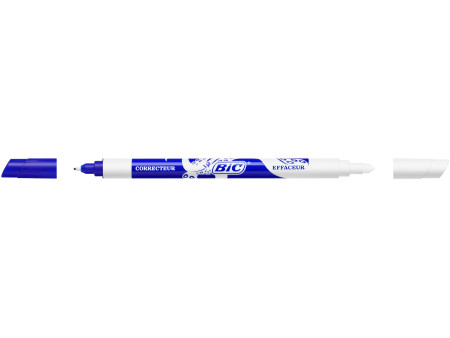 BIC Effaceur d'encre, effacer & corriger, avec 2 pointes