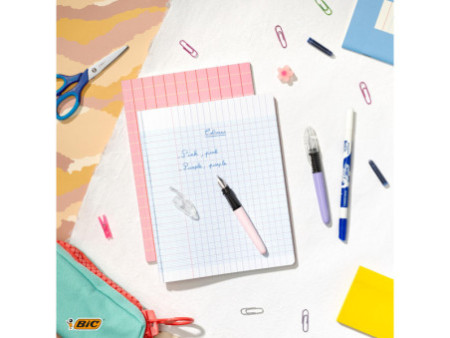 BIC Effaceur d'encre, effacer & corriger, avec 2 pointes