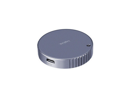 LogiLink Boîtier SSD USB 3.2 Gen2 magnétique, gris