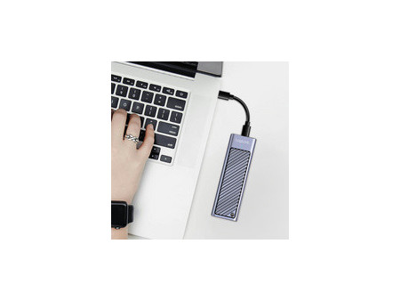 LogiLink Boîtier USB 3.2 Gen 2x2 pour M2 NVMe & SATA SSD