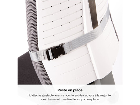 Fellowes Support dorsal I-Spire, gris
