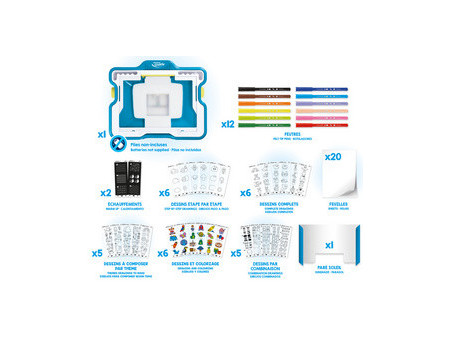 Maped Creativ Pack de recharge 'Princesse' pour LUMI BOARD