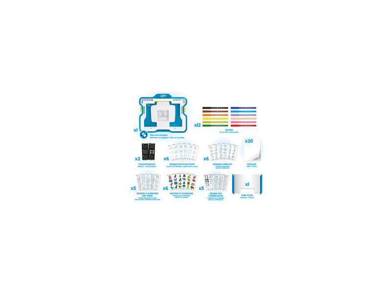 Maped Creativ Pack de recharge 'Espace' pour LUMI BOARD