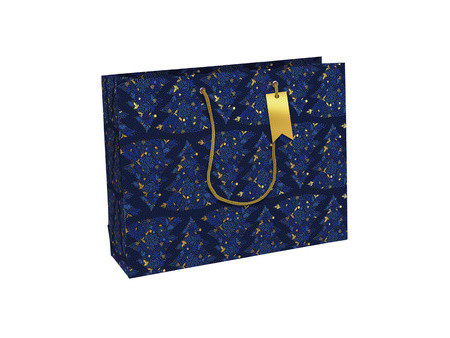 Clairefontaine Sac cadeau de Noël 'Azurite', shopping