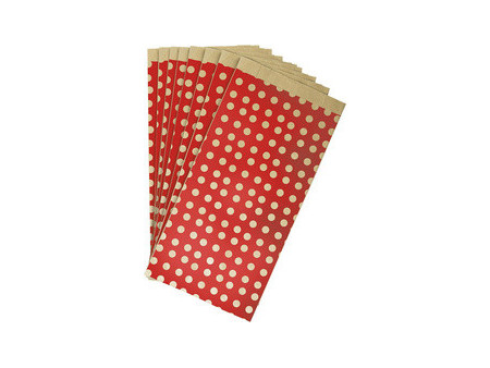 Clairefontaine Pochette en papier à fond plat 'Coeurs'