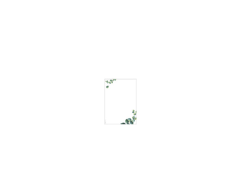 sigel Papier design 'Eucalyptus', A5, 90 mm g/m2