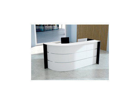 kerkmann Comptoir arrondi BARI up & down, anthracite