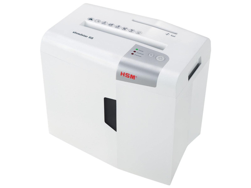 HSM Destructeur de documents shedstar X8, coupe particules: