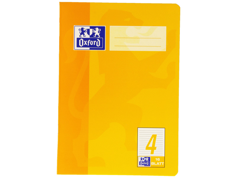 Oxford Cahier, format A5, linéature 4 / 4ème anné scolaire,