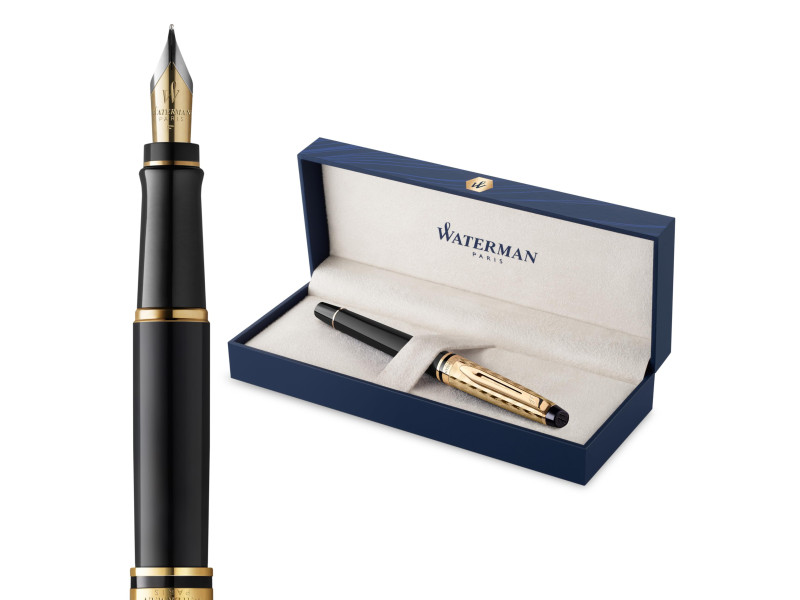 WATERMAN Stylo à plume Expert Opera, Noir G.T.