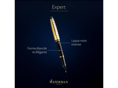 WATERMAN Stylo roller Expert Opera, Noir G.T.