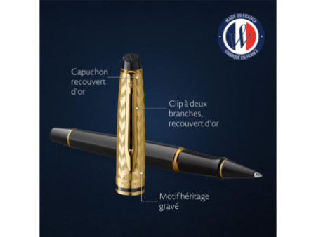 WATERMAN Stylo roller Expert Opera, Noir G.T.