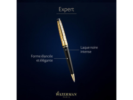 WATERMAN Stylo à bille Expert Opera, Noir G.T.