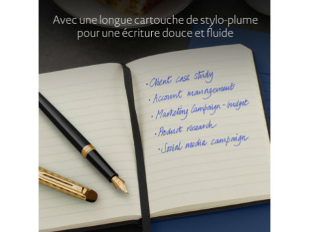 WATERMAN Stylo à plume Hémisphère Opera, Noir G.T.
