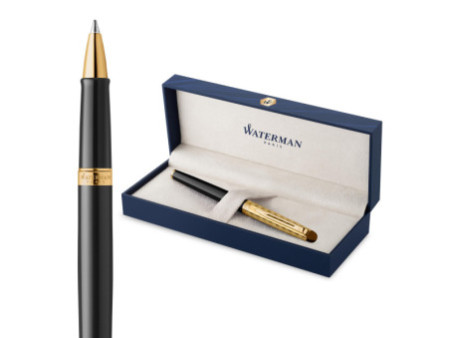 WATERMAN Stylo roller Hémisphère Opera, Noir G.T.