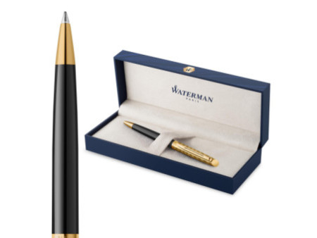 WATERMAN Stylo à bille Hémisphère Opera, Noir G.T.