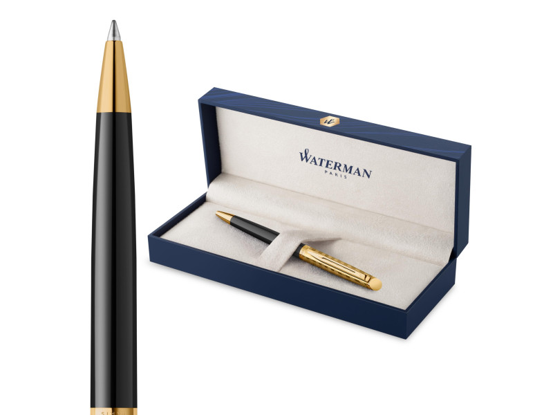 WATERMAN Stylo à bille Hémisphère Opera, Noir G.T.