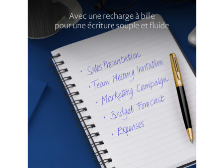 WATERMAN Stylo à bille Hémisphère Opera, Noir G.T.